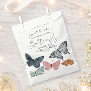 Boho Butterfly Baby Showdusche Dessert Gevor Bag Geschenktütchen