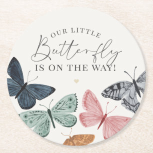 Boho Butterfly Baby Showroom Untersetzer