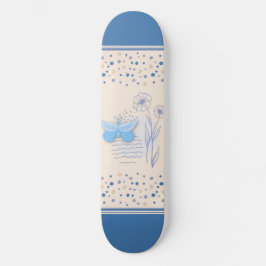 Boho Butterfly & Botanisches Skateboard