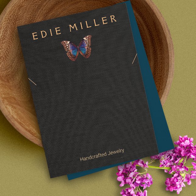 Boho Butterfly Necklace Bracelet Display Card (Von Creator hochgeladen)