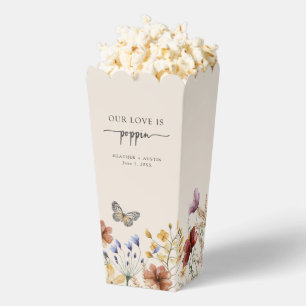 Boho Butterfly Popcorn Geschenkschachtel