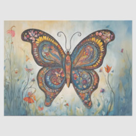 Boho Butterfly Seidenpapier
