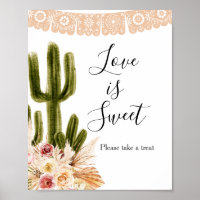 Boho Cactus Taco Bout Liebe ist ein süßes Zeichen