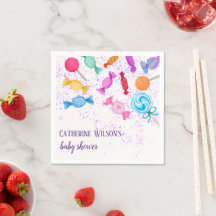 Boho Candy Land Süßigkeiten Lollipops Kinderdusche
