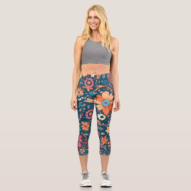 BOHO CAPRI LEGGINGS (Vorderseite)