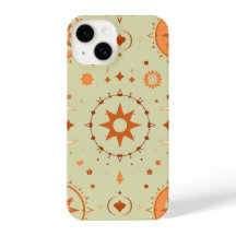 Boho Celestial iPhone Case | Sonne und Mond-Astrol