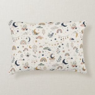 Boho-Celestial-Kindernursery    Neutrale Monde und Dekokissen