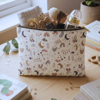 Boho-Celestial-Make-up-Tasche| Neutraler Mond und