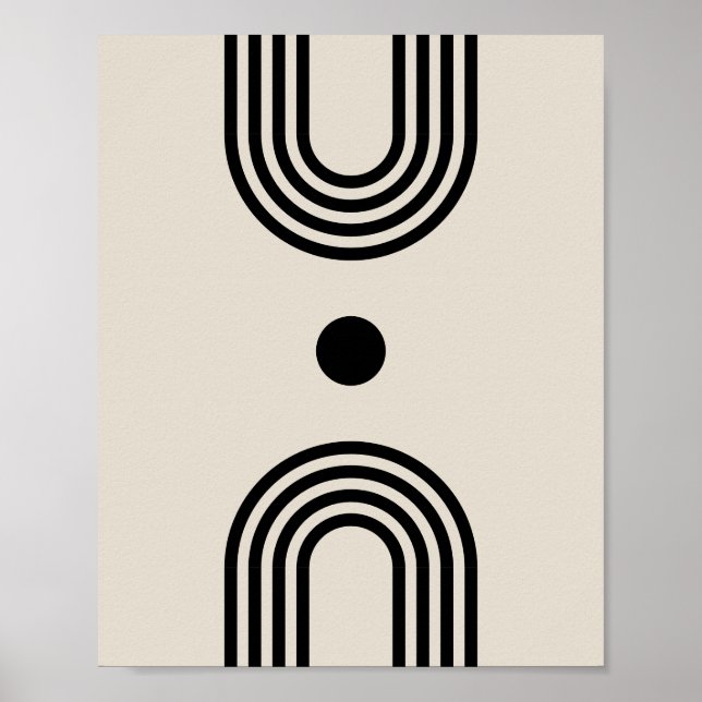 Boho celestial Sun Poster