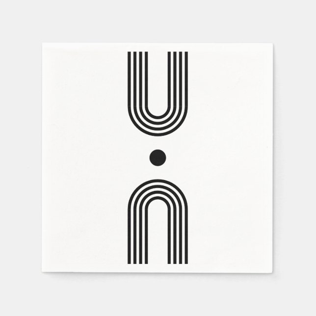 Boho celestial Sun Serviette (Vorderseite)