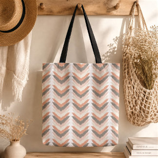 Boho-Chevron-Tasche
