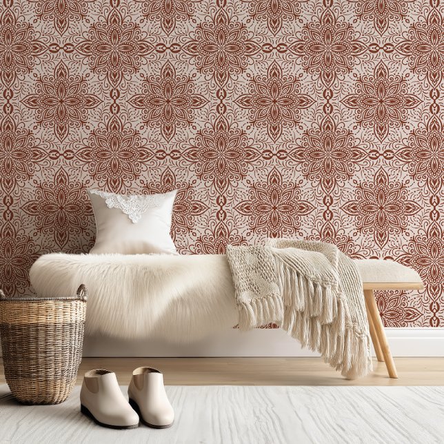 Boho Chic Barrett Mandala Tapete (Von Creator hochgeladen)