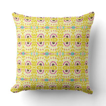 Boho Chic Bohemisch Tribal Floral Chartreuse Green