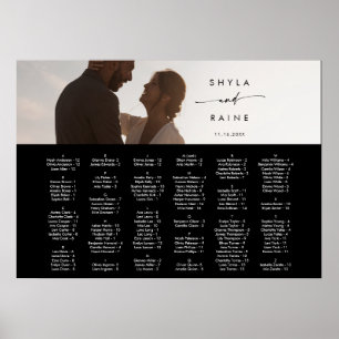 Boho Chic COLOR EDITABLE Picture Seeing Chart Poster