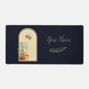 Boho Chic Elegant Serene Harmonie Schreibtischunterlage