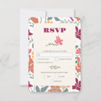 Boho Chic Floral Mitte des Jahrhunderts Retro Hoch