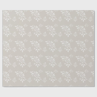 Boho Chic Floral Pattern Ästhetik Geschenkpapier
