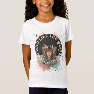 Boho Chic Freigeist Federträume T-Shirt
