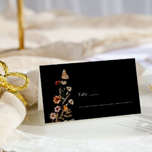 Boho-Chic-Hochzeitsplatzkarte Platzkarte
