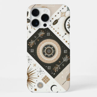 Boho Chic iPhone Case - Stilvoll und geschützt 16 Pro Max Hülle