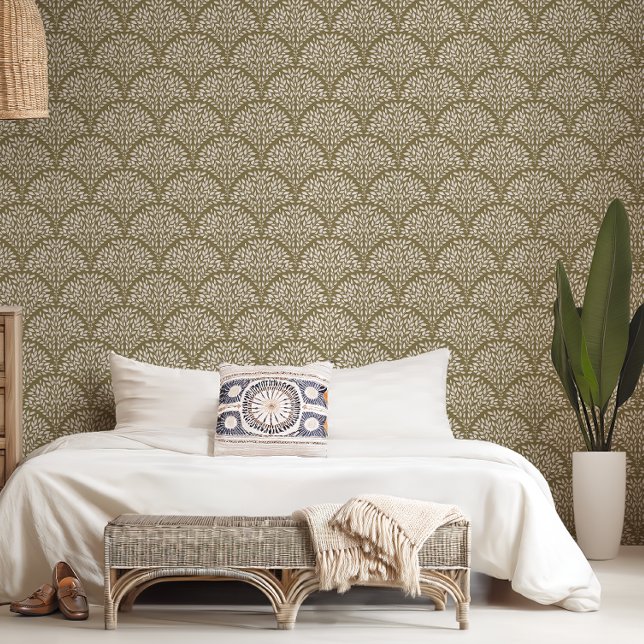 Boho Chic Leaf Scallop Tapete (Von Creator hochgeladen)