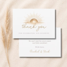 Boho Chic Little Sunshine Neutrale Babyparty