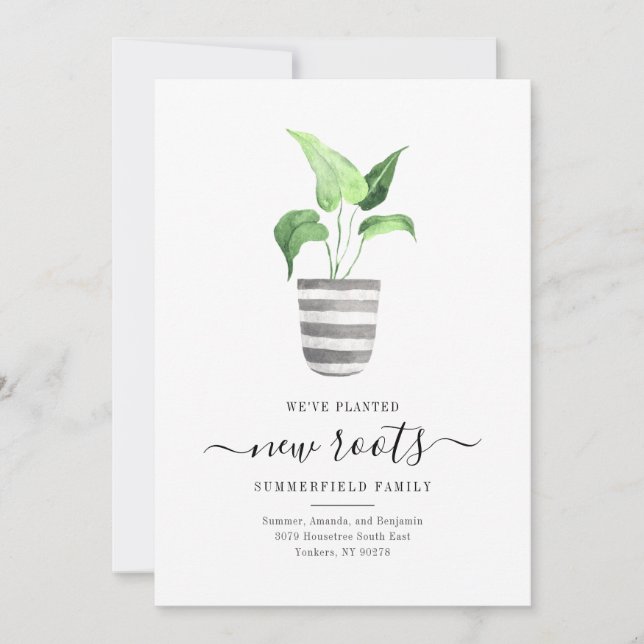 Boho Chic New Roots Wir haben botanische Bewegung  (Vorderseite)