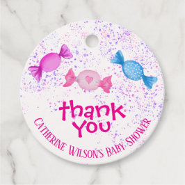 Boho Chic Niedliche Süßigkeiten Candy Land Babydus Geschenkanhänger