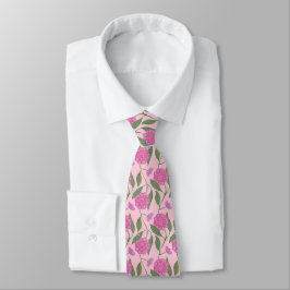 Boho Chic Pattern Trauzeugen Bloral Liberty Blush Krawatte