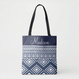Boho Chic Stammesmuster mit Monogramm