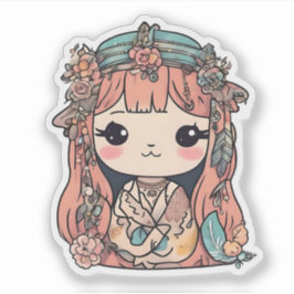 Boho Chic Süsse Aufkleber