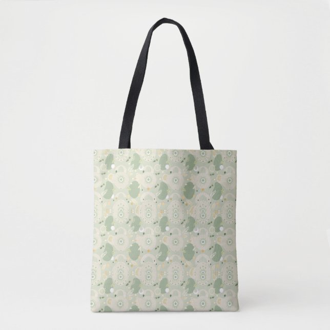 Boho Chic Tasche in Sage Green - Trendy & Function (Vorderseite)