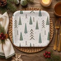 Boho-Christbaum-Muster