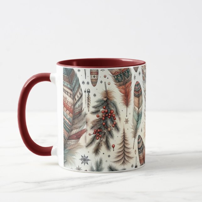 Boho Christmas Tasse (Links)