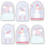 Boho Christmas Winter Dear Bär und Snowman Aufkleber<br><div class="desc">Niedliche Boho Weihnachts- oder Winteraufkleber mit Eisbär,  Reh und Schneemann,  die alle gemütliche Strickbekleidung tragen. Nutzen Sie diese Aufkleber,  um Ihre Geschenke und Karten für den Urlaub zu verzieren.</div>
