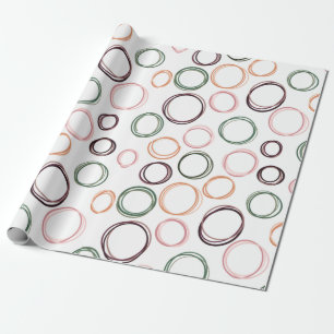 Boho Circles Geschenkpapier