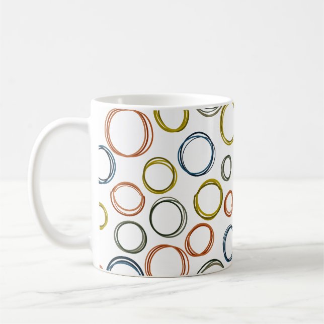 Boho Circles Kaffeetasse (Links)