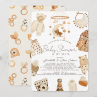 Boho Clothes Kinderzimmer Babydusche von Mail