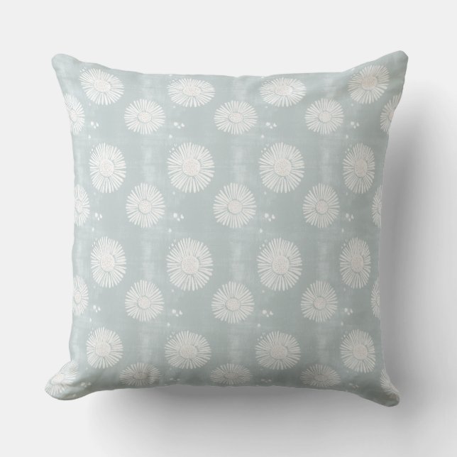 Boho Coastal Grandtochter Throw Pillow Kissen (Vorderseite)