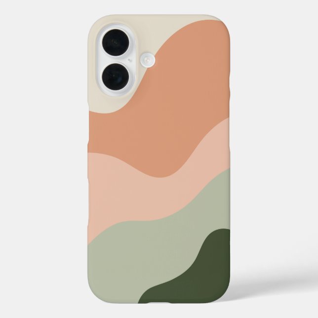 Boho Color Flow Arch Case-Mate iPhone Hülle (Rückseite)