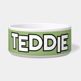 Boho Colors Aquamarin Sage Green Napf