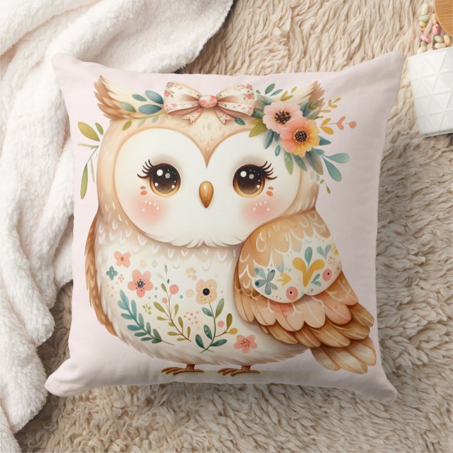 Boho Cottagecore Blütenbauernhof Kissen (Decke)