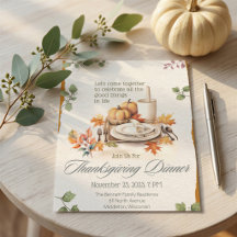 Boho Cottagecore Wasserfarben-Kürbis Thanksgiving
