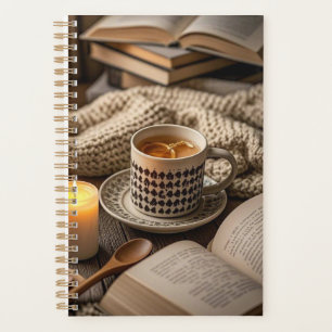 Boho Cozy Warm Kerzenlicht Planer