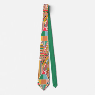 Boho Crazy Quilt Krawatte