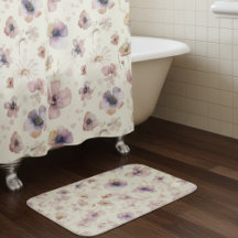 Boho-Cremeton Rouge Wasserfarbe Wildblume