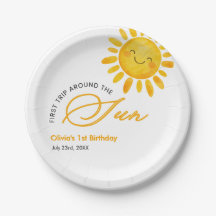 Boho Cute Erste Reise um die Sonne 1. Geburtstag