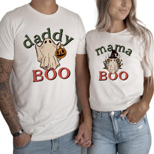 Boho Daddy Boo Niedlich Ghost Halloween T-Shirt