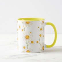 Boho Daisy Floral-Minimalistisch Frühjahr Bloom Ae