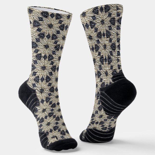Boho Daisy Imitate begraben sich Socken (Gewinkelt)